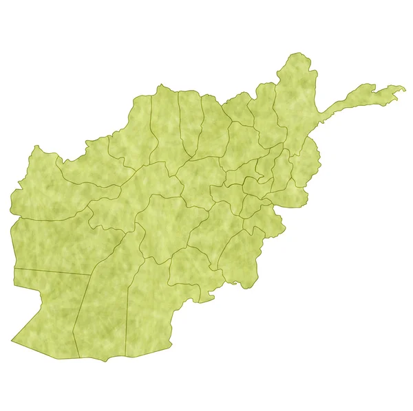 Afghanistan carte pays — Image vectorielle